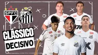 SÃO PAULO x SANTOS: RONY TITULAR? | MIGUELITO + 10? | ADONIS DE VOLTA | IDEIAS PARA VOJVODA