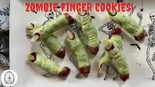 *Spooky Creepy Halloween Treats* How to Make Zombie Finger Cookies - Happy Bake Day
