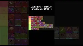 King Legacy Pvp Sword Tier List (Update 8) #kinglegacy