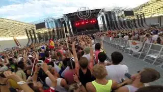 Ultra Europe | 2014 | Showtek Opening | Gopro hero 3+ Black