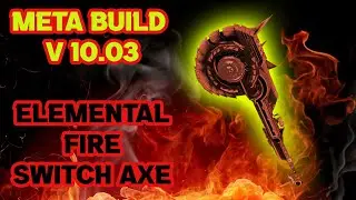 MHR Math #50: BEST ELEMENTAL FIRE Switch Axe V 10.03 Monster Hunter Rise Sunbreak META BUILD
