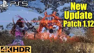 Snapmaw Sac Weebing Location - Horizon Forbidden West Update 1.12 Patch PS5 Gameplay 4K 60FPS HDR