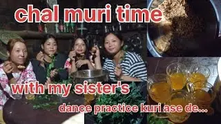 Chal muri time with my lovely sisters/ we are going to practice/dance 🩰🪩