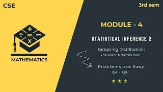 Student t-distribution Problems | Sampling Distribution Questions Solved