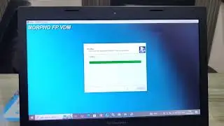Morpho Top100 fingerprint scanner driver installation windows 10