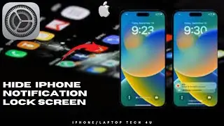How To Hide Notifications On Lock Screen In Any Iphone