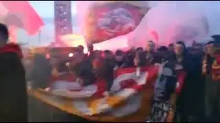 Cort&egrave;ge des Red Tigers 94 ( supporters Lensois)