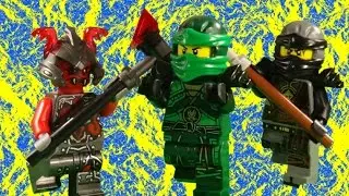 LEGO NINJAGO - NINJAS V'S VERMILLION COMPILATION