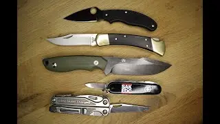 Meine 5 meistgenutzten Messer 2021 Letherman , Wolfgangs , Buck , Victorinox und Spyderco