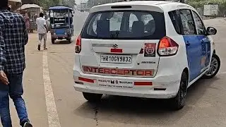 Jhajjar Police using Government vehicles for personal use and threatening sellers.