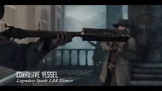 Ornately decayed Sparks LRR Silencer.