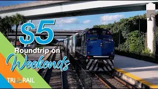 Shop, dine and play 🌴 Hop on Tri-Rail to experience the best South Florida has to offer ☀️