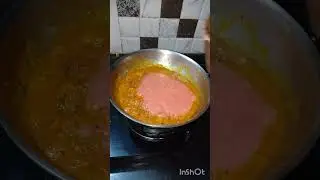 Sev Tomato ki sabji street food Jaisa. #food#viral#ytshorts #new#streetfood#trending #trendingshorts