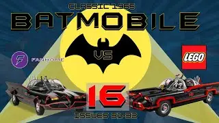 Build the Classic 1966 Batmobile | Fanhome vs. LEGO | Issues 31-32