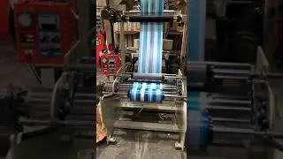 TWO COLOR HDPE HIGH SPEED PLASTIC INFLATION MACHINE MODEL: KMTC-45