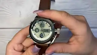 Чоловічий наручний кварцовий годинник AMST Mountain