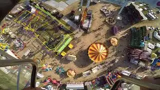 WALTER MURPHY 2XTREME CAPRIOLA (onride) at Newcastle Hoppings 29/6/2018