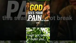 God Sees Your Pain | A Message You Need Right Now #GodSeesYou #Faith #Prayer #Hope #Jesus  #Shorts
