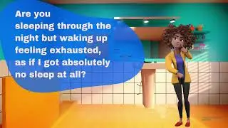 Waking Up Exhausted 3D Avatar Animation - Rest Leads To Revenue