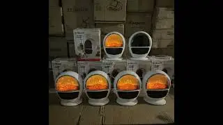 3D Simulation Flame Electric Fan Heater - High Quality China Lot Import