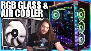 Corsair Actually Made RGB Tempered Glass, + New A500 Air Cooler