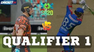 Sunrisers Eastern Cape vs Durban Super Giants Qualifier 1 | SA20 2024 Playoffs | Cricket 24
