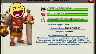 Clash of clans - Barbarian king Max lvl 30 (Buying)