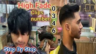 Zero high Tow Side fade ko mix karnay ka tariqa tutorial boys zero haircut Step By Step
