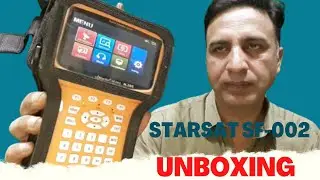 Starsat SF-002 Digital Stellite Meter New Model 2022 Unboxing || StarSat SF002 Satellite Finder