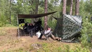 Sturgis camping and fishing