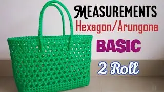 Wire Koodai Measurement - 2 Roll Basic Same Colour Hexagon/Arungona Koodai