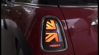 VLAND LED Rear Lights Compatible with Mini Cooper R56 R57 R58 R59 2007-2013 Tail Lamps
