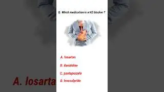 Which Medication is a H2 blocker || #shorts #shortsfeed #pharmacy