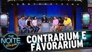 Contrarium e Favorarium: Pombas e spray com cheiro de pão | The Noite (28/09/17)