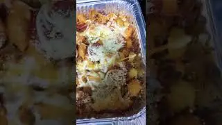 Meat lovers Pizza Tortellini made by Tyler - #pasta #food #shorts #homemade #cooking - 3/11/2024