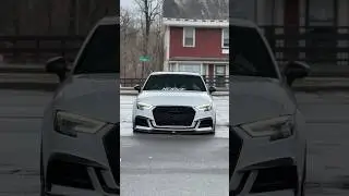 Front Lip & Rear Diffuser & Front Bumper Upper Valences for Audi S3/A3