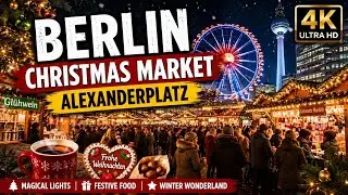 ALEXANDERPLATZ CHRISTMAS MARKET 2025 | Berlin's Biggest Christmas Party!