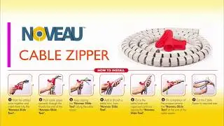 Noveau SAFE-T 1ST Cable Zipper - How To Install