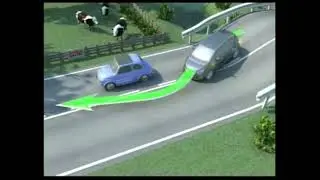 Segnaletica orizzontale. Italian driving school in Pidgin.