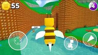Bees Boss in Secret Places - Super Bear Adventure Gameplay Walkthrough 