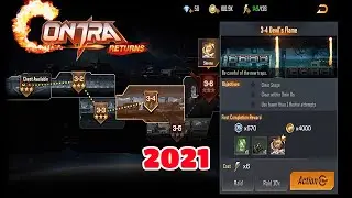CONTRA RETURNS 2021 GAMEPLAY. CONTRA RETURNS STORY MODE STAGE 3-4 DEVIL'S FLAME. #CONTRARETURNS.