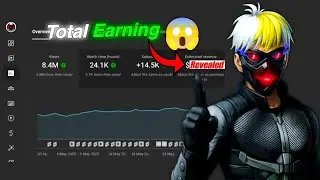 Gaming Channel Earning? | My YouTube Earnings From ₹1,70,000/Month