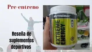 Bebida isot&oacute;nica Extreme Energy de @nutremaxargentina2530. Rese&ntilde;a de productos