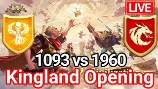 [萬國覺醒] 1093 vs 1960 Kingland Opening（最強防守 vs 最強進攻 皇庭之戰）#C12112 DAY 6
