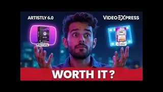 Artistly 6 0 +  NWE UPDATE NOV 9 VideoExpress Integration  Honest Review Worth It  #softwerereview