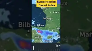 europe weather forecast today #europe #news #weather #rainfallpredictions #weatherforecast