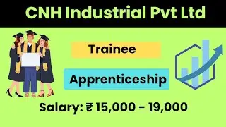 🚜 CNH Industrial Pvt Ltd Jobs 2025 | ITI & Diploma Campus Placement 