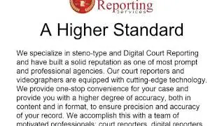 Miami Court Reporters | Honorable Reporting Services
