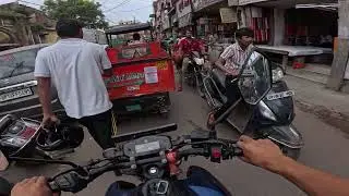 Riding Through Indian Chaos 😅 | Love the Traffic Vibes | Episode 6 🎥  | Travel With Tails 2.O