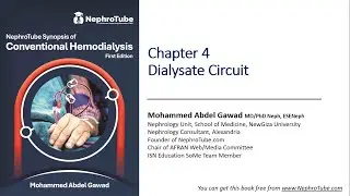 Hemodialysis: Chapter 4: Dialysate Circuit - Dr. Gawad (Arabic Language)